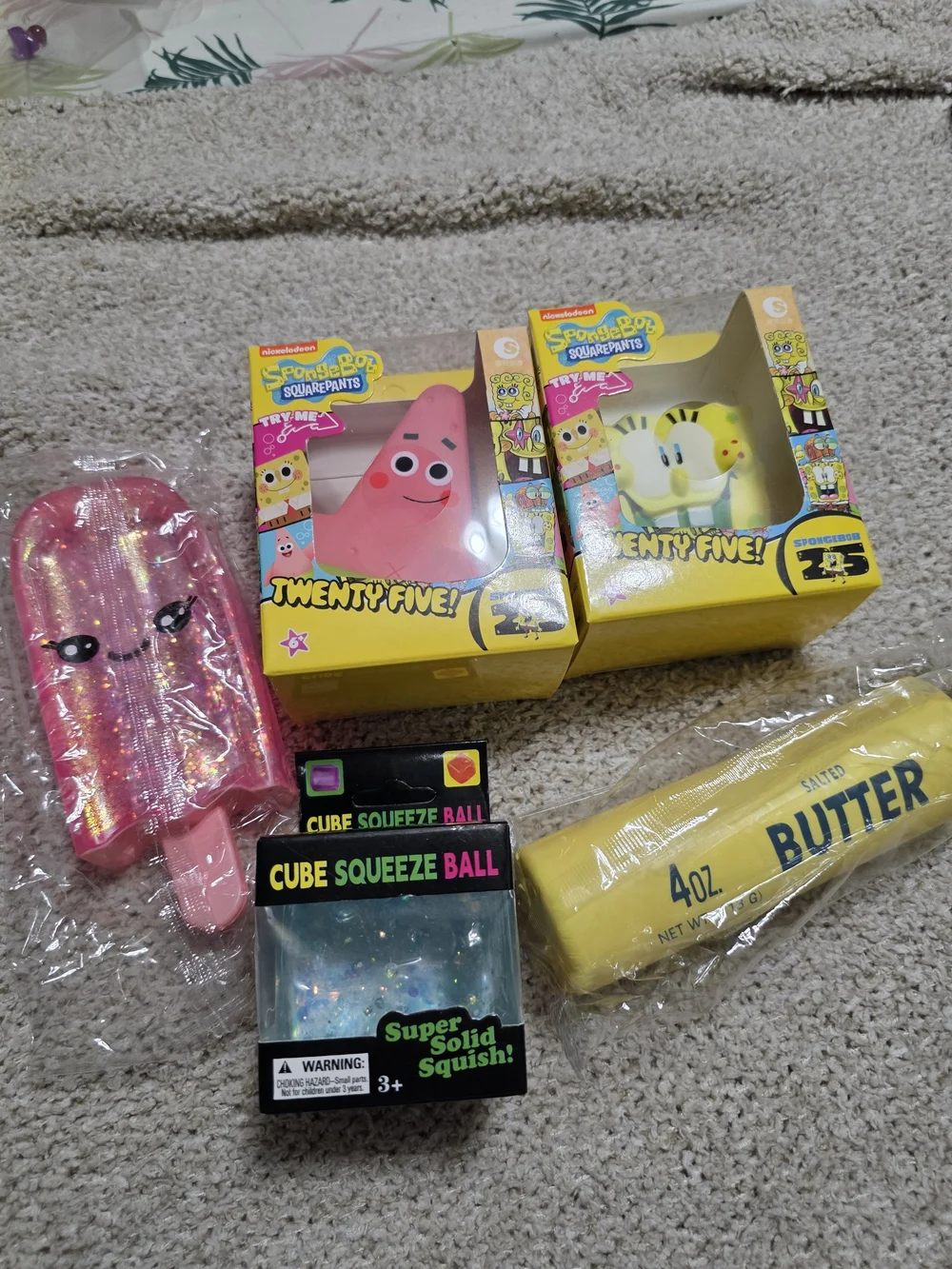 Viral Squishy Bundle Spongebob